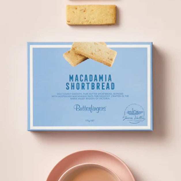 Butterfingers Macadamia Shortbread 175g