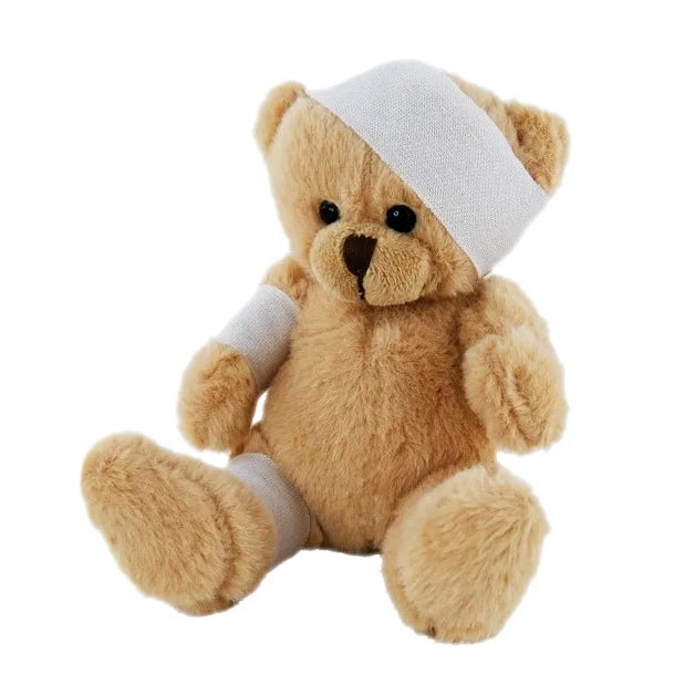 Get Well Soon Bandaged Bear 14cm