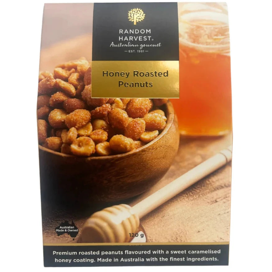 Random Harvest Honey Roasted Peanuts 120g