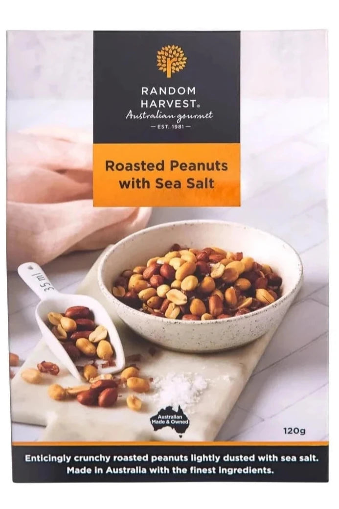 Roasted Peanuts With Sea Salt 120g