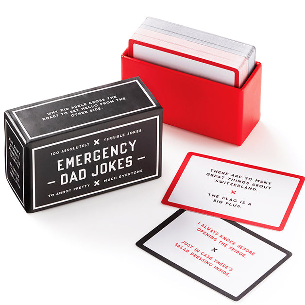 Emergency Dad Jokes - 100 Card Deck