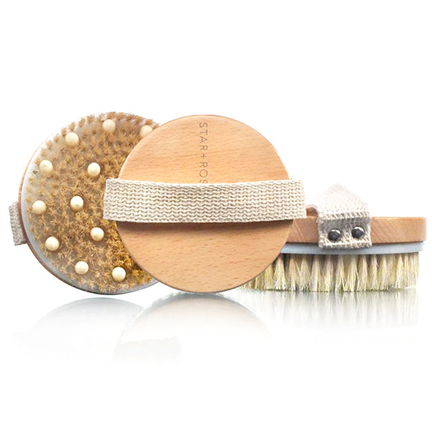 Star + Rose Detox Massage Brush