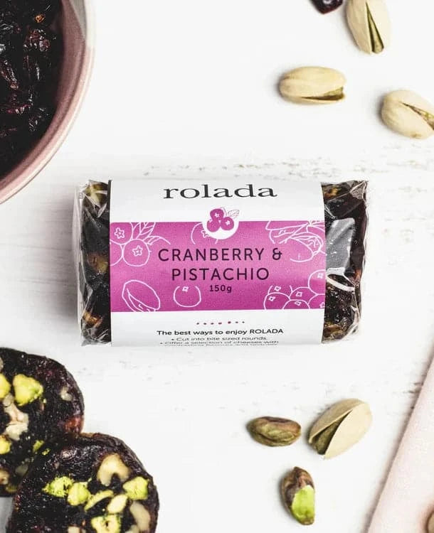 Star Foods Cranberry & Pistachio Rolada 150g (GF)