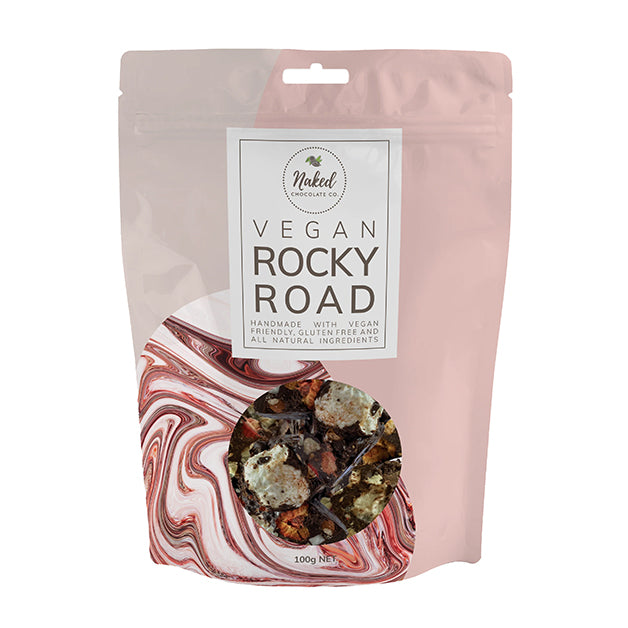 Naked Chocolate Co. Vegan Rocky Road 100g (V)