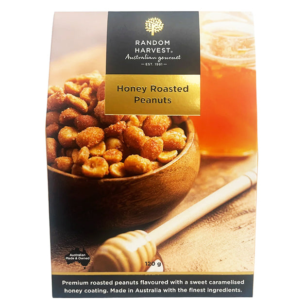 Random Harvest Honey Roasted Peanuts 120g