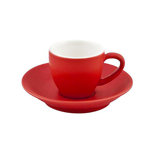 Bevande Rosso Espresso Teacup & Saucer 75ml