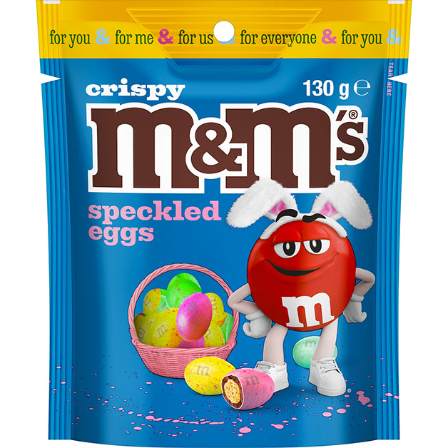 M&M's Crispy Speckled Eggs 130g