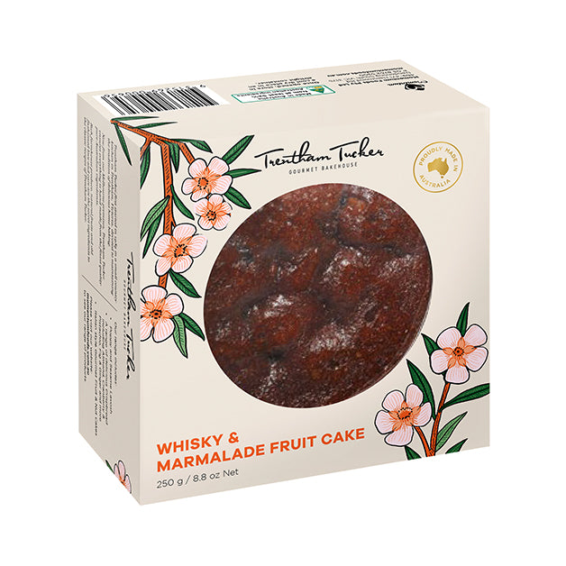 Whisky & Marmalade Christmas Fruit Cake 250g