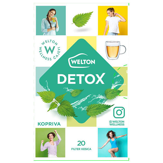 Welton Tea 20 Individual Bags - Detox