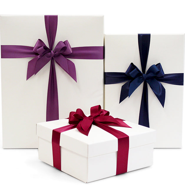 White Box With Ribbon