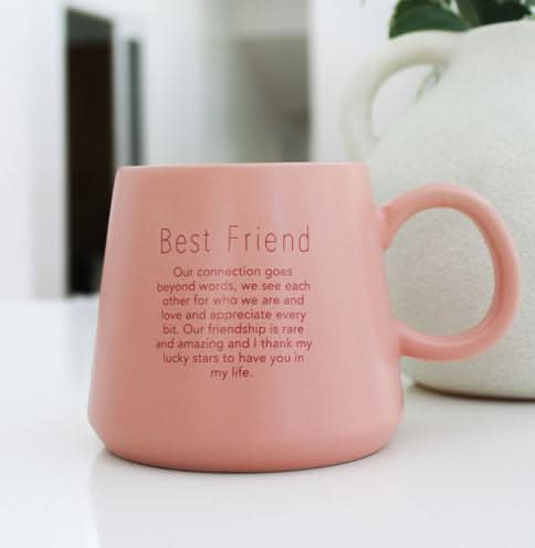 Heartfelt Best Friends Mug