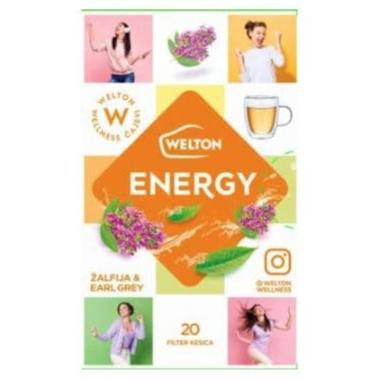 Welton Tea 20 Individual Tea Bags - Energy