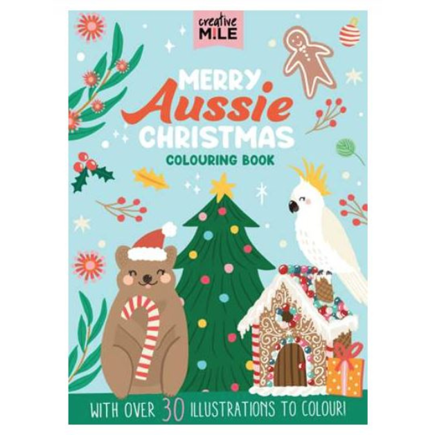 Merry Aussie Christmas Colouring Book