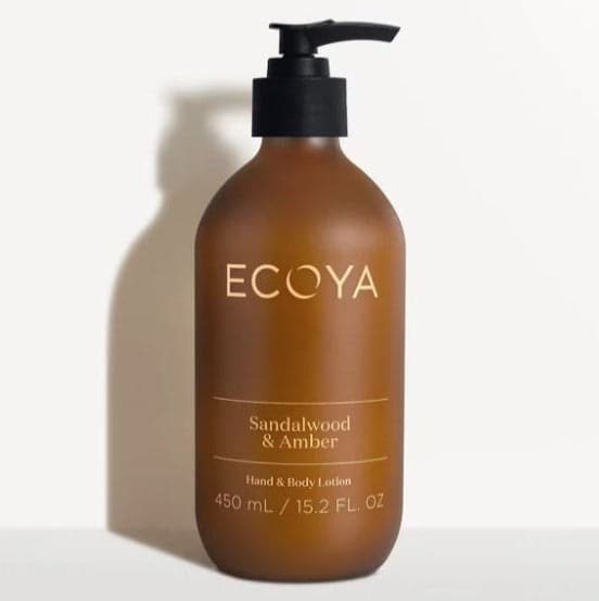 Ecoya Sandalwood & Amber Hand & Body Lotion 450ml