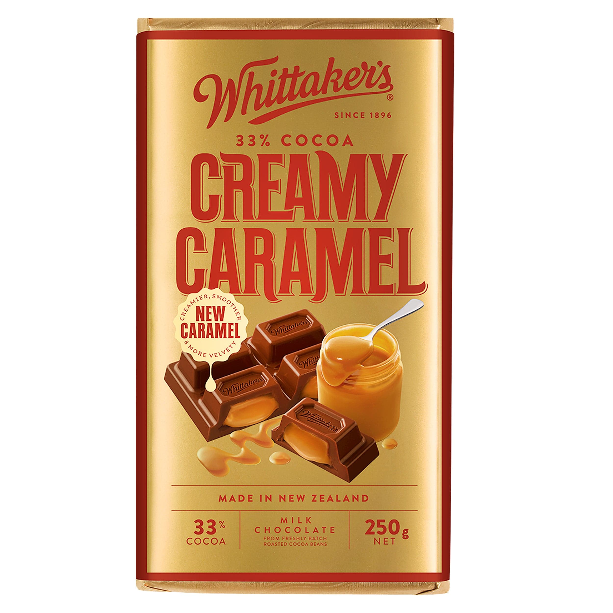 Whittakers Creamy Caramel 250g