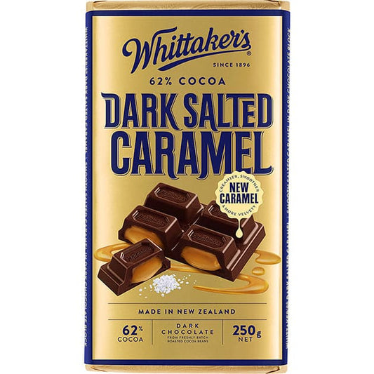 Whittaker's Dark Salted Caramel Chocolate 250g