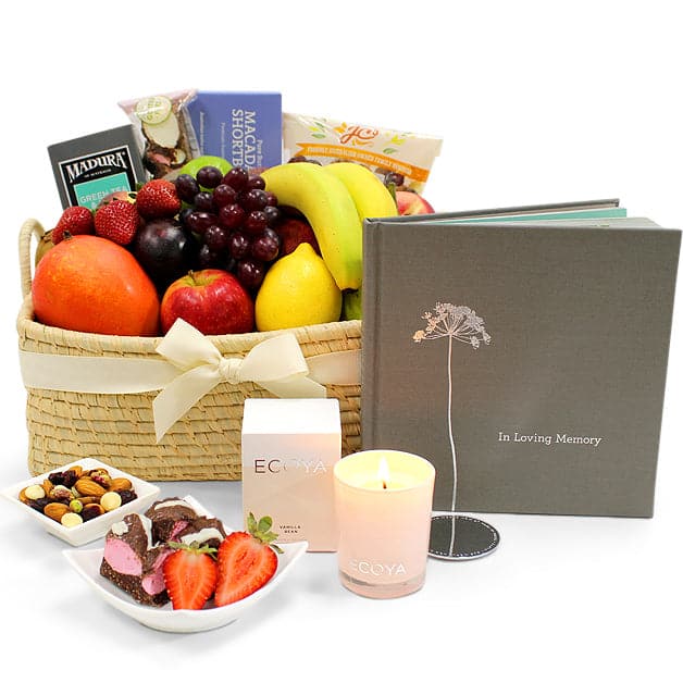 In Loving Memory Fruit Basket - A Thoughtful Condolence Gift Basket ...